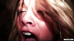 Group of slutty college teens start an orgy at a house party